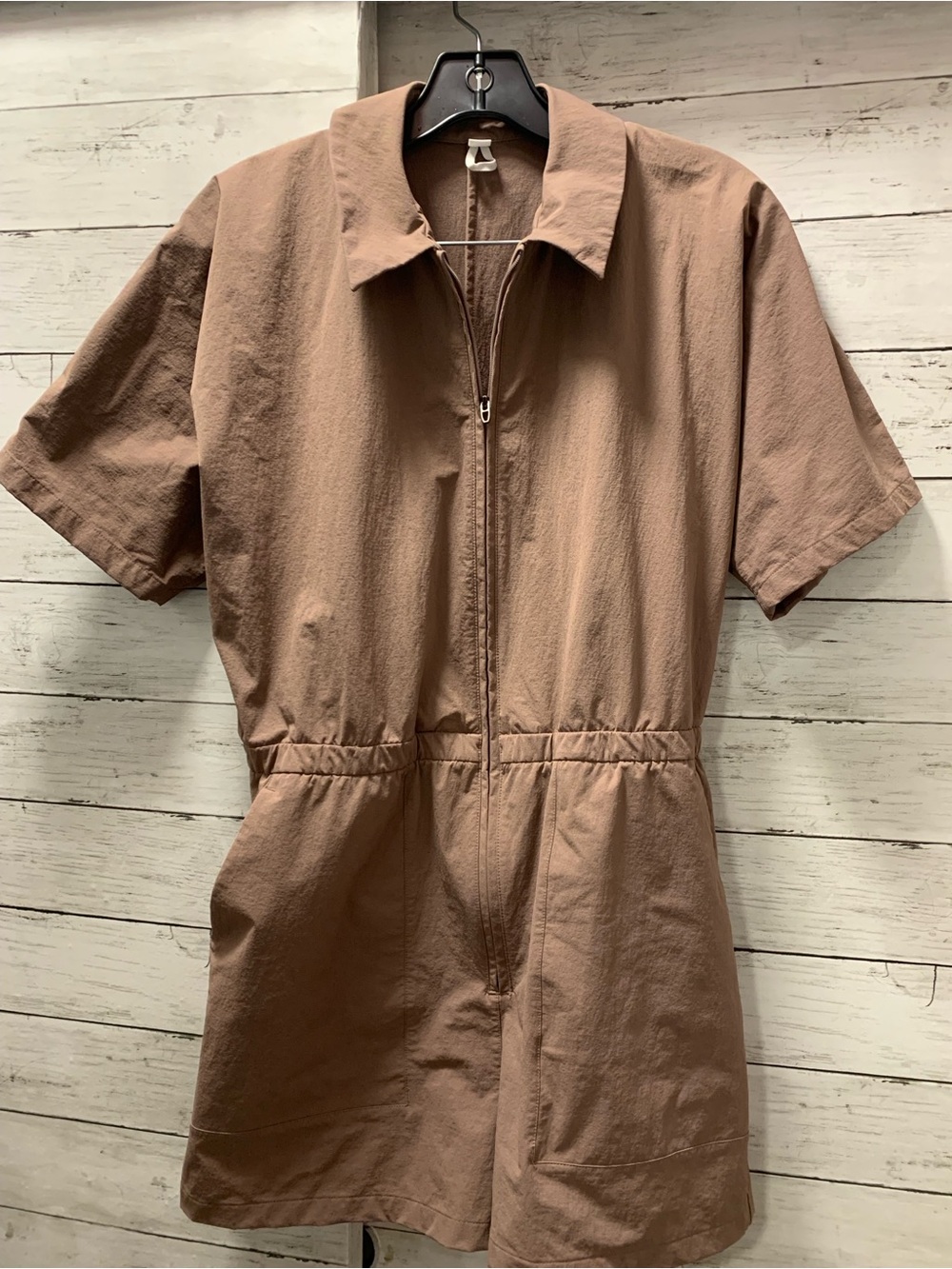 Lululemon LAB Zip-Front Collared Romper - Picture 2 of 6